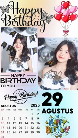 29 AGUSTUS HBD