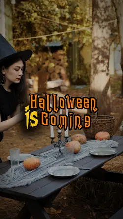 Halloween is coming.