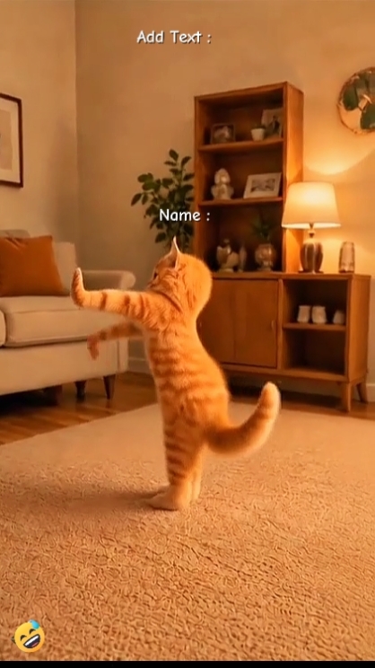 Gato De Baile Divertido