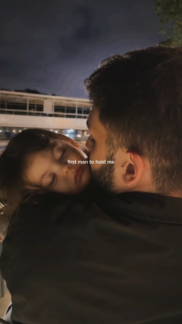 first man to hold me