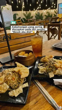 Besok aku diet