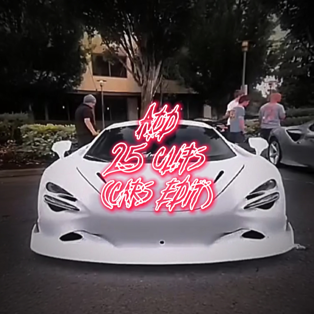 add 25 clips cars