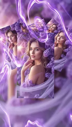 Purple overlay