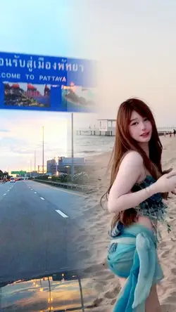 #ไปเที่ยวทะเล#ฝนตกก็กาง