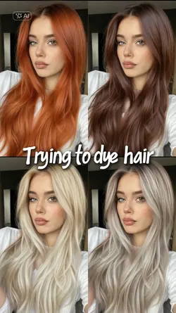 dye hair