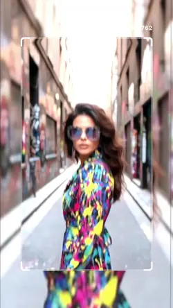Effetto glitch: look urbano e audace