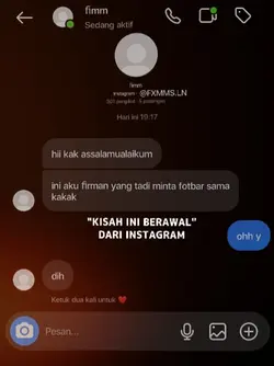 kisah berawal dari