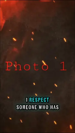 Respect someone