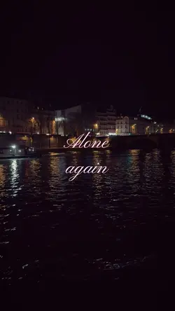Alone again…