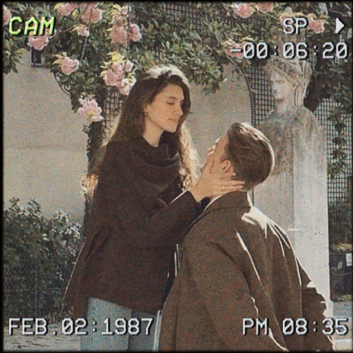 Casal retro vhs