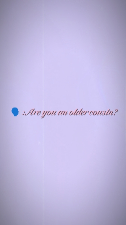 être cousin aîné