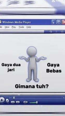 gaya dua jari vs 
