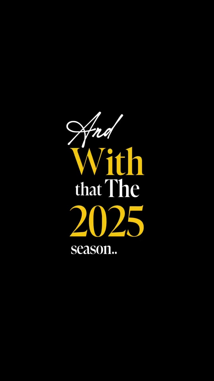 The 2025 season