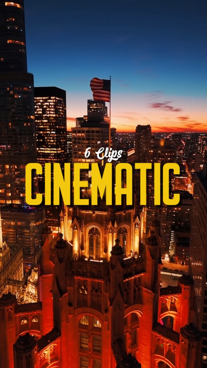 6 CLIPS CINEMATIC