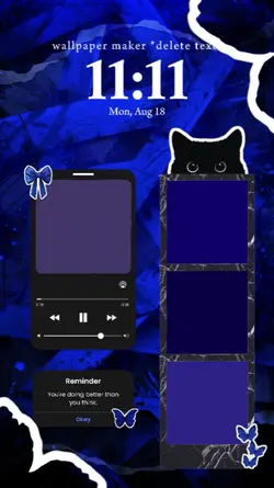 blue wallpaper 