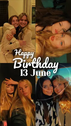 Birthday 13 June