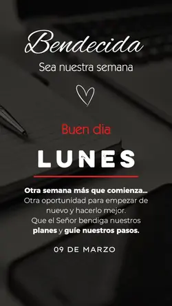 Lunes buen dia 