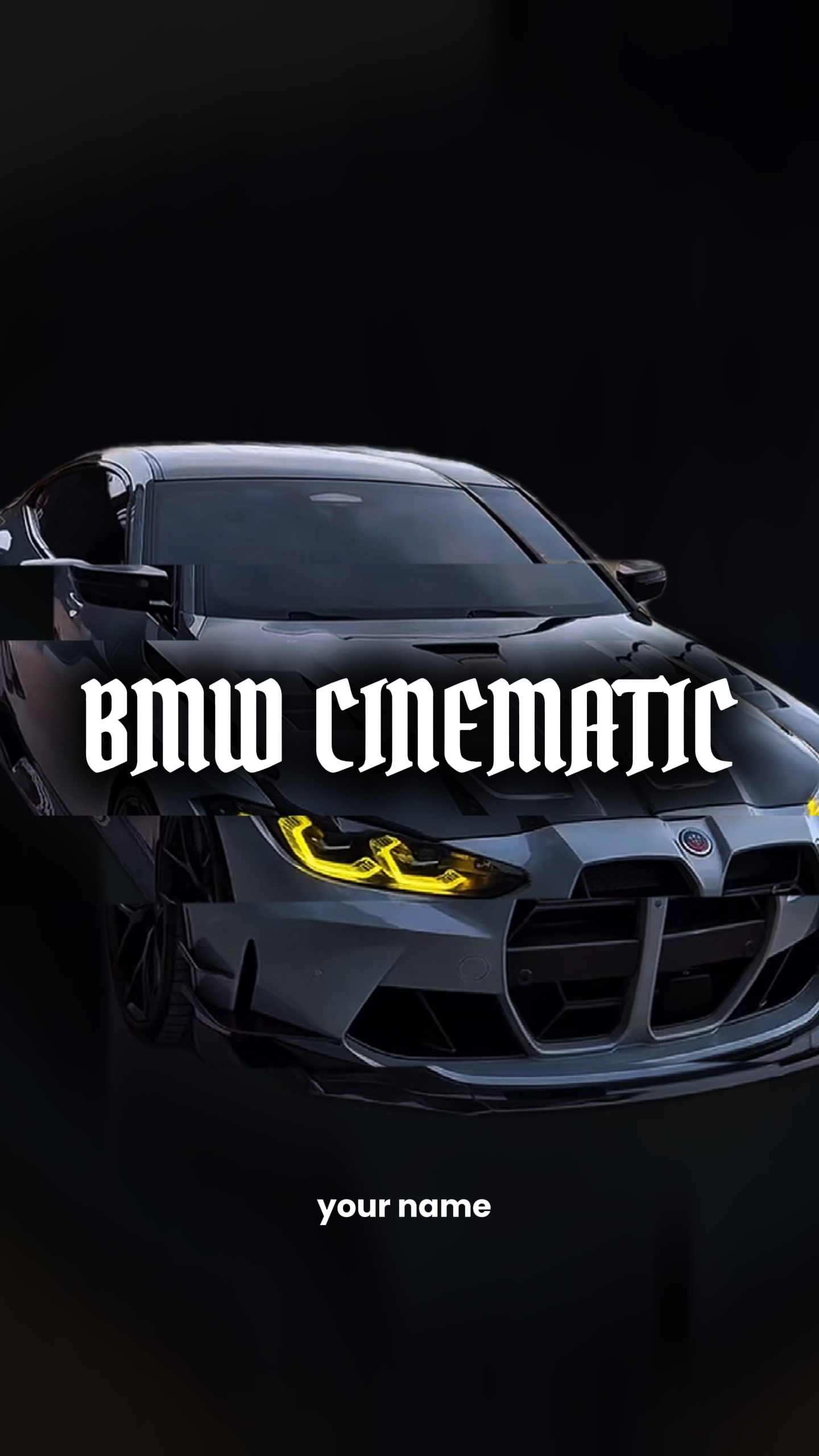 Sinematik BMW Düzenleme