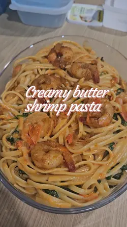 creamy shrimp pasta