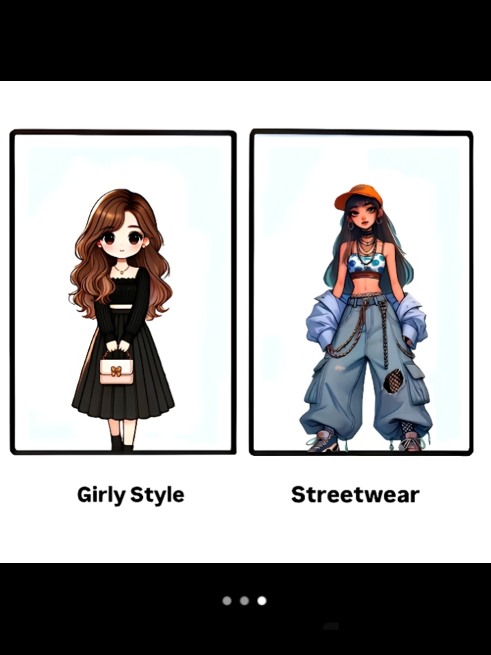 Girly style kumpara sa kalye