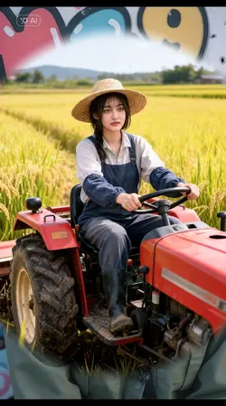 ai traktor sawah