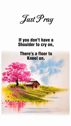 Just pray
