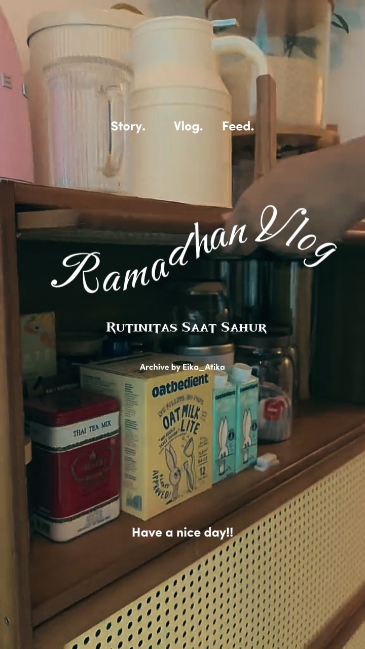 Rutinitas saat Sahur