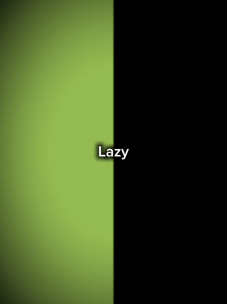 lazy confession 