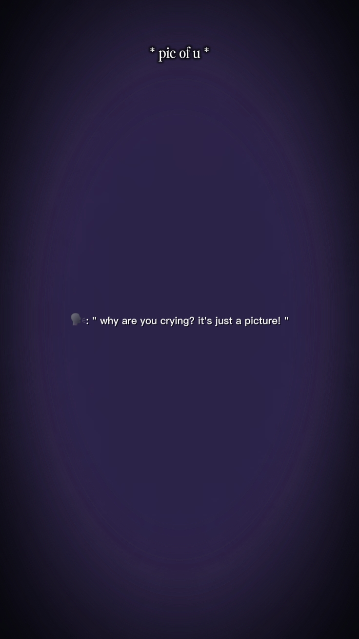 why are you crying?