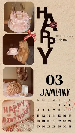 Birthday to mee