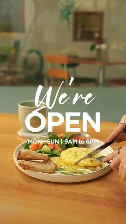 We Are Open