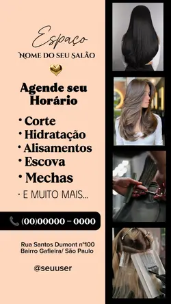 Agenda aberta Salão 