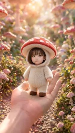 手のひらミニチュア🍄きのこver