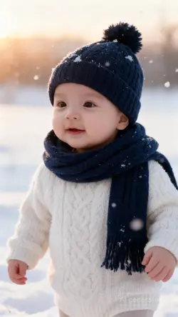 AI tuyết rơi cho bé