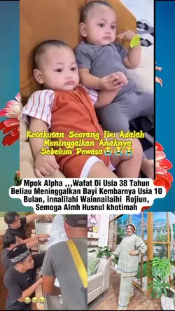 Mpok Alpha meninggal