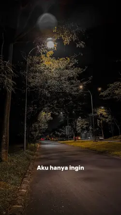aku hanya ingin