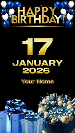 BIRTHDAY 17 JANUARY 