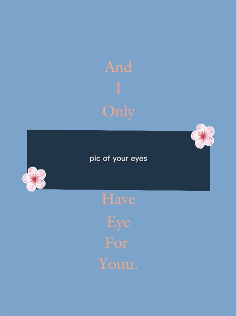 photo de tes yeux 