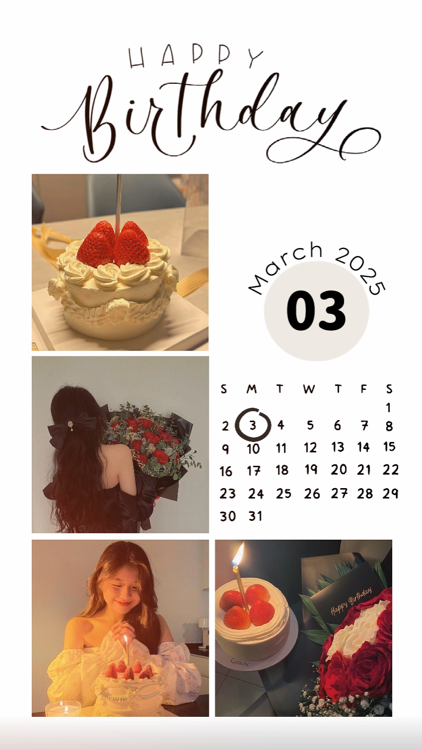 03 MARS ANNIVERSAIRE