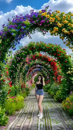 flower garden ⁸