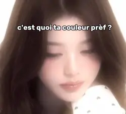 ma couleur prefffff