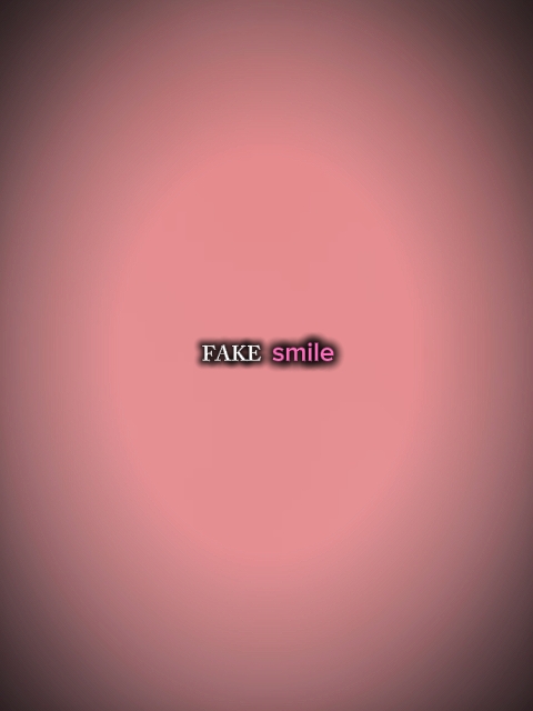 faux sourire 