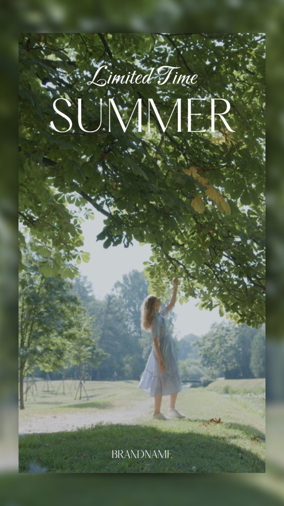 Summer Sale Product Display Trendy Templates