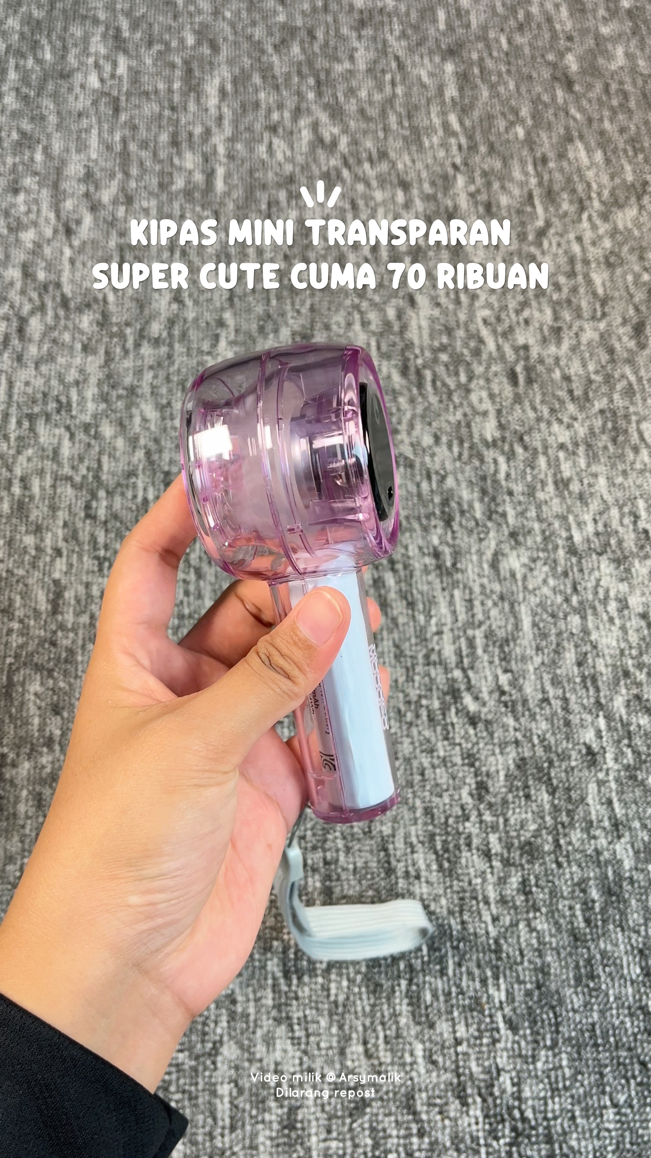Kipas mini portable
