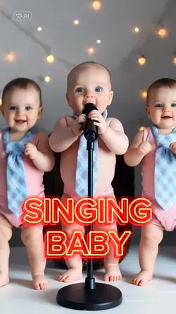 singing baby