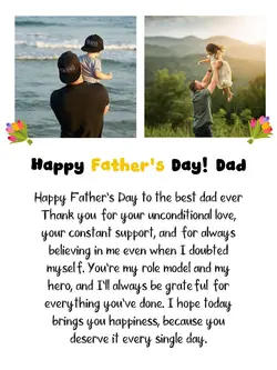 Happy father's day