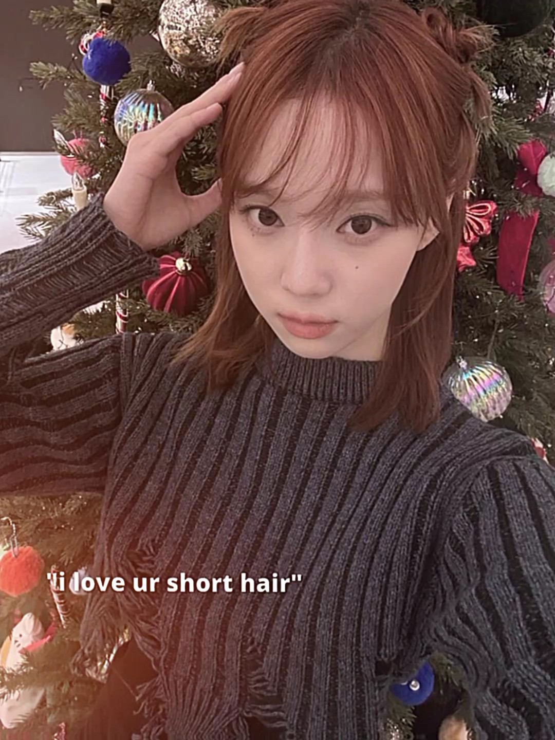 Eu amo seu cabelo curto