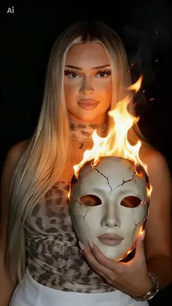 Fiery Mask