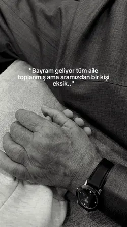 Bayram geldi eksikli