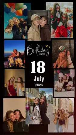 Birthday 18 July